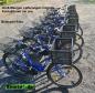 Preview: Sehr starkes Hollandrad 26/28 Zoll "Burgers", Leihfahrrad, Firmenfahrrad schwarz-glanz